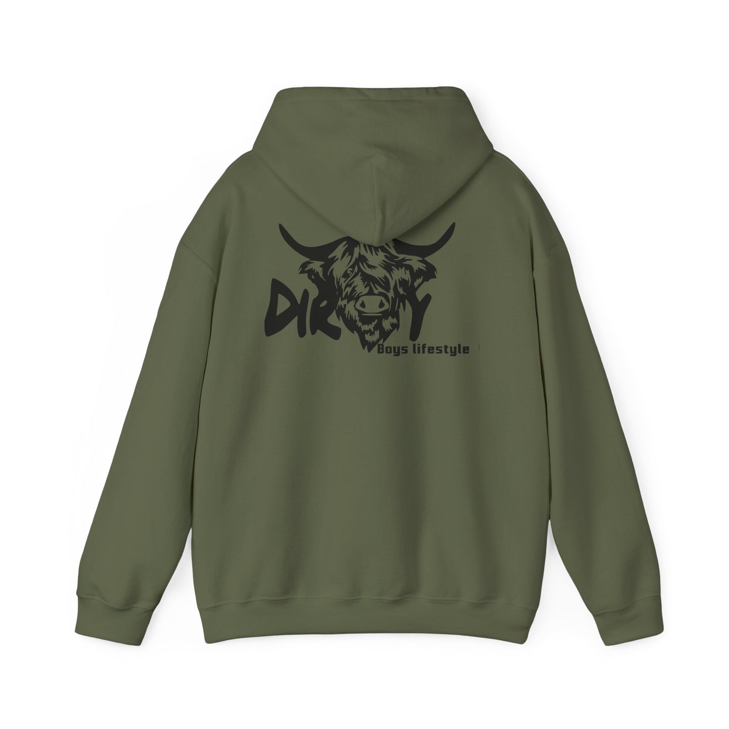 Dirty Boys Lifestyle “Dirty Cow” Hoodie | Unisex Graphic Sweatshirt