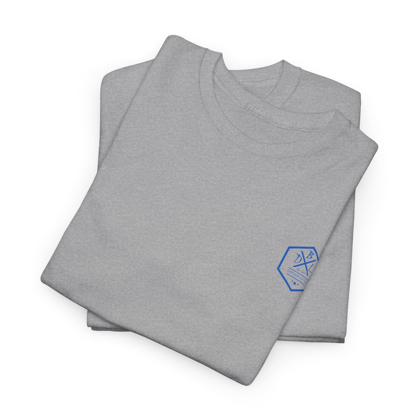 Dirty Boys Lifestyle “Back the Blue” Skull Tee | Unisex Patriotic Police Support Shirt