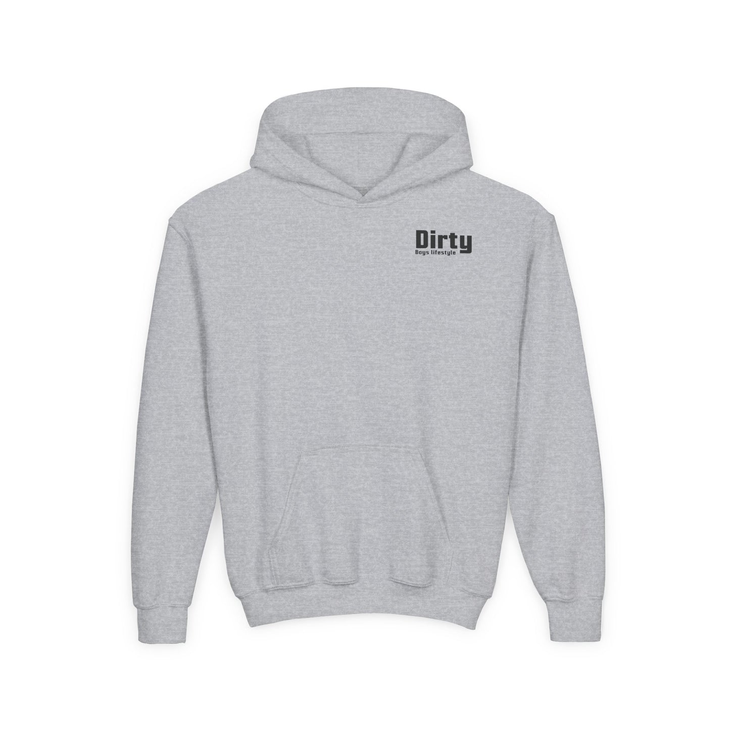 Dirty Boys Lifestyle “Dirty Cow” Youth Hoodie | Kids Graphic Sweatshirt