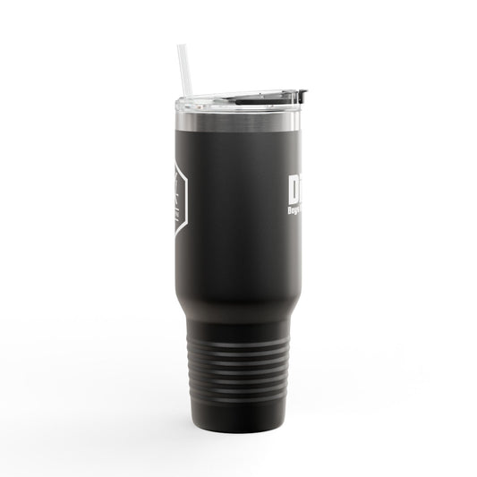 Dirty Boys Lifestyle 40oz Insulated Travel Mug | Stainless Steel Tumbler with Handle