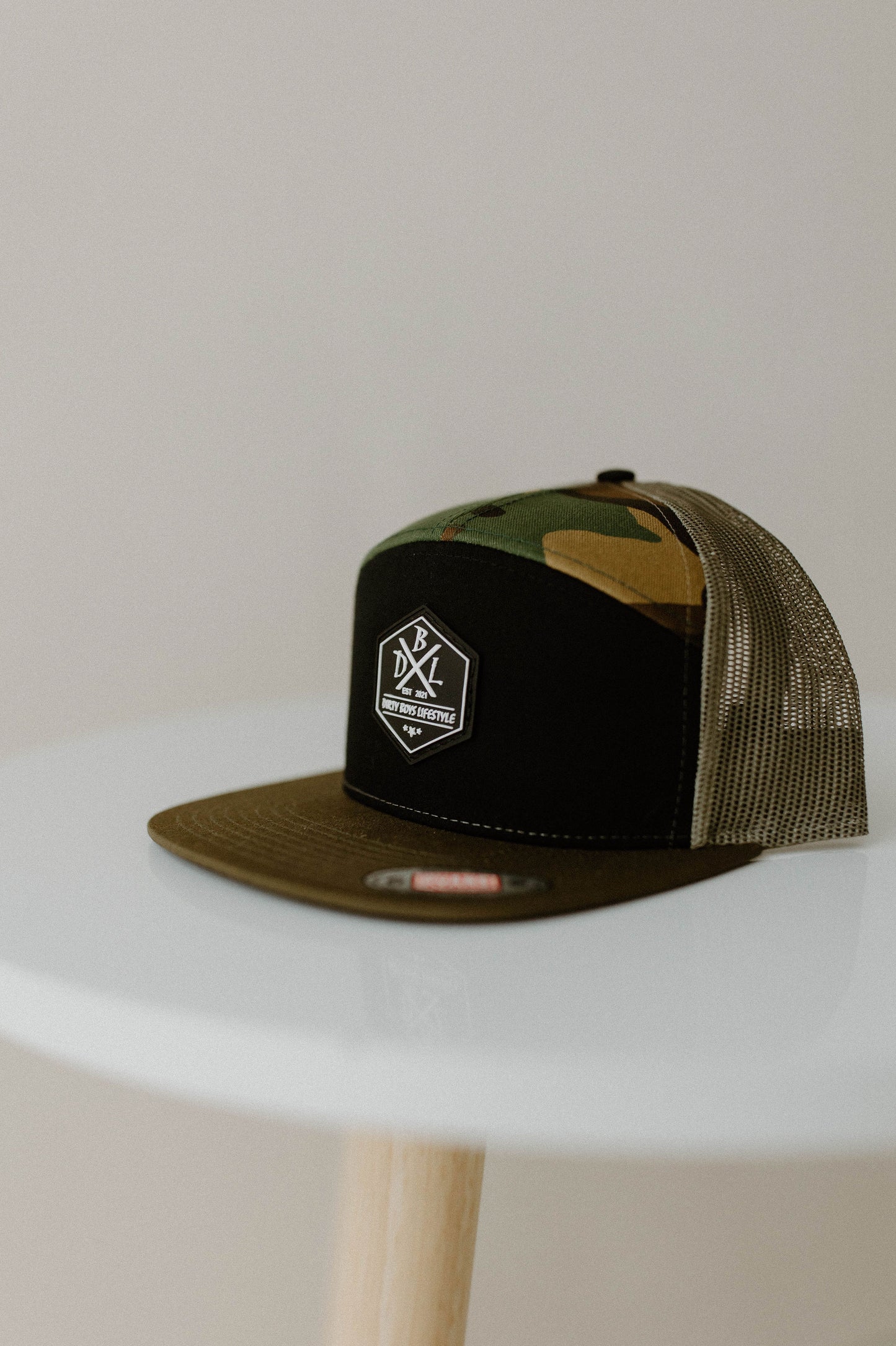 Rubber Patch DBL Hat