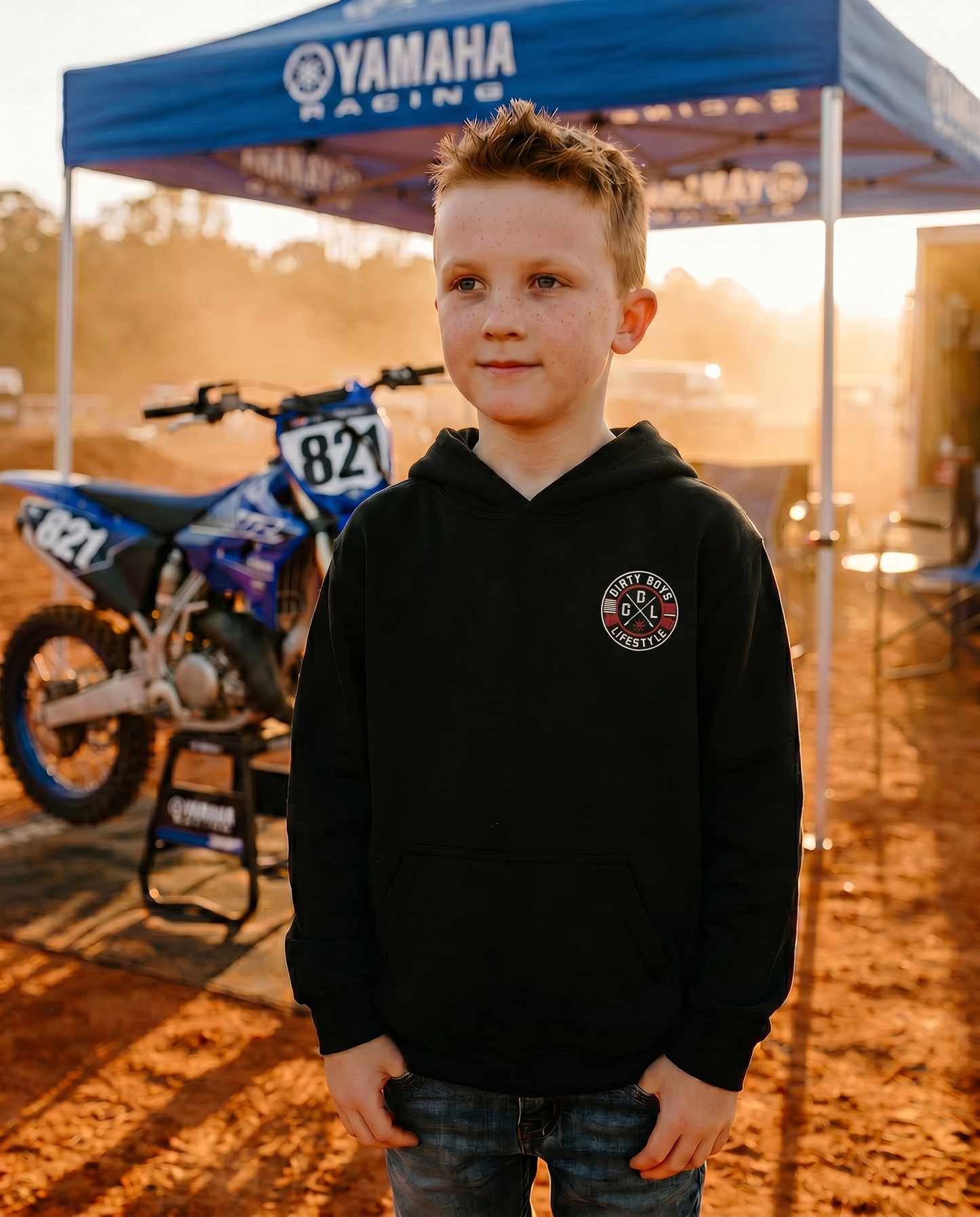 DBL Land of the Braap Hoodie | American Motocross Dirt Bike Sweatshirt