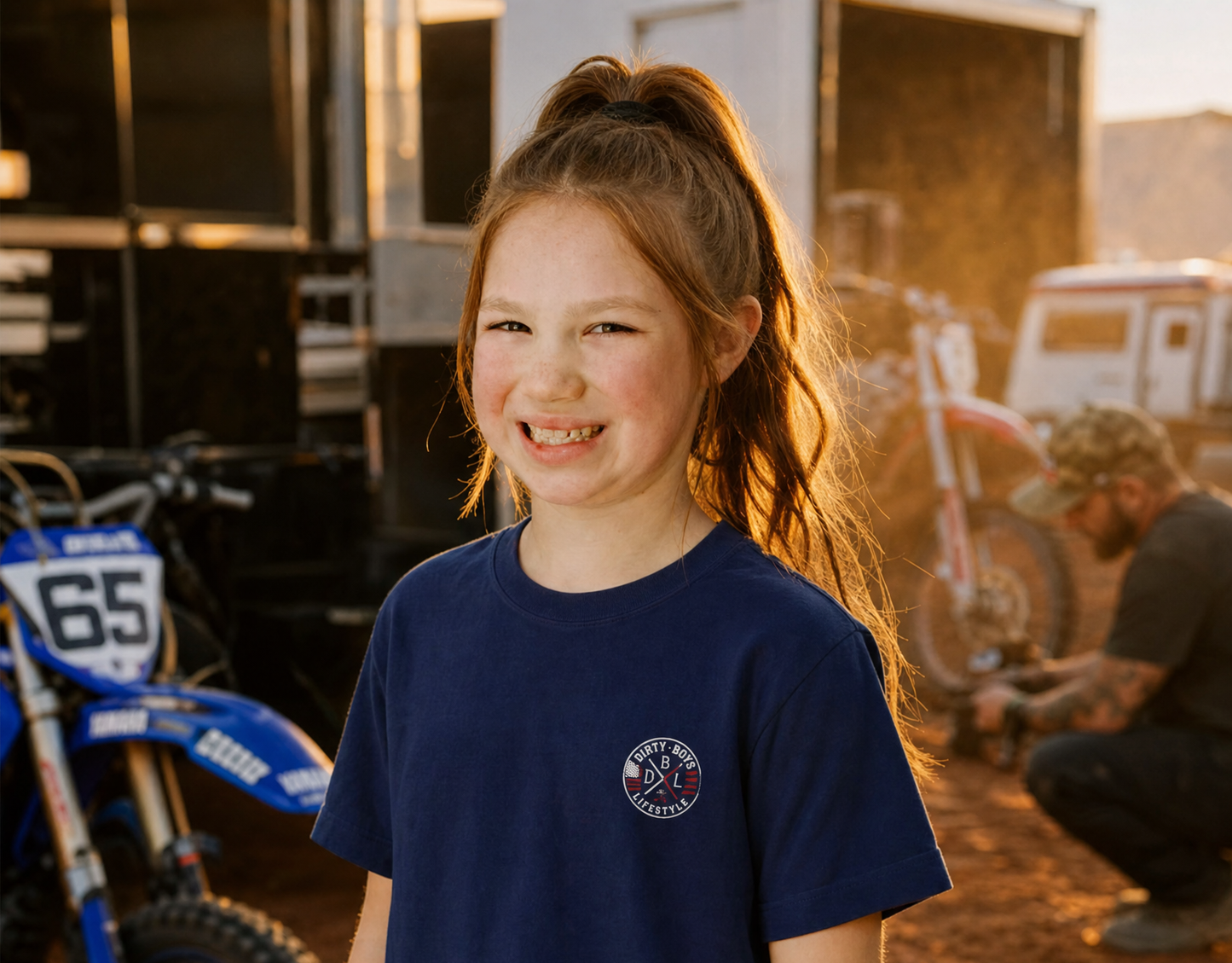 DBL Land of the Braap Youth Tee | Kids Motocross Dirt Bike T-Shirt