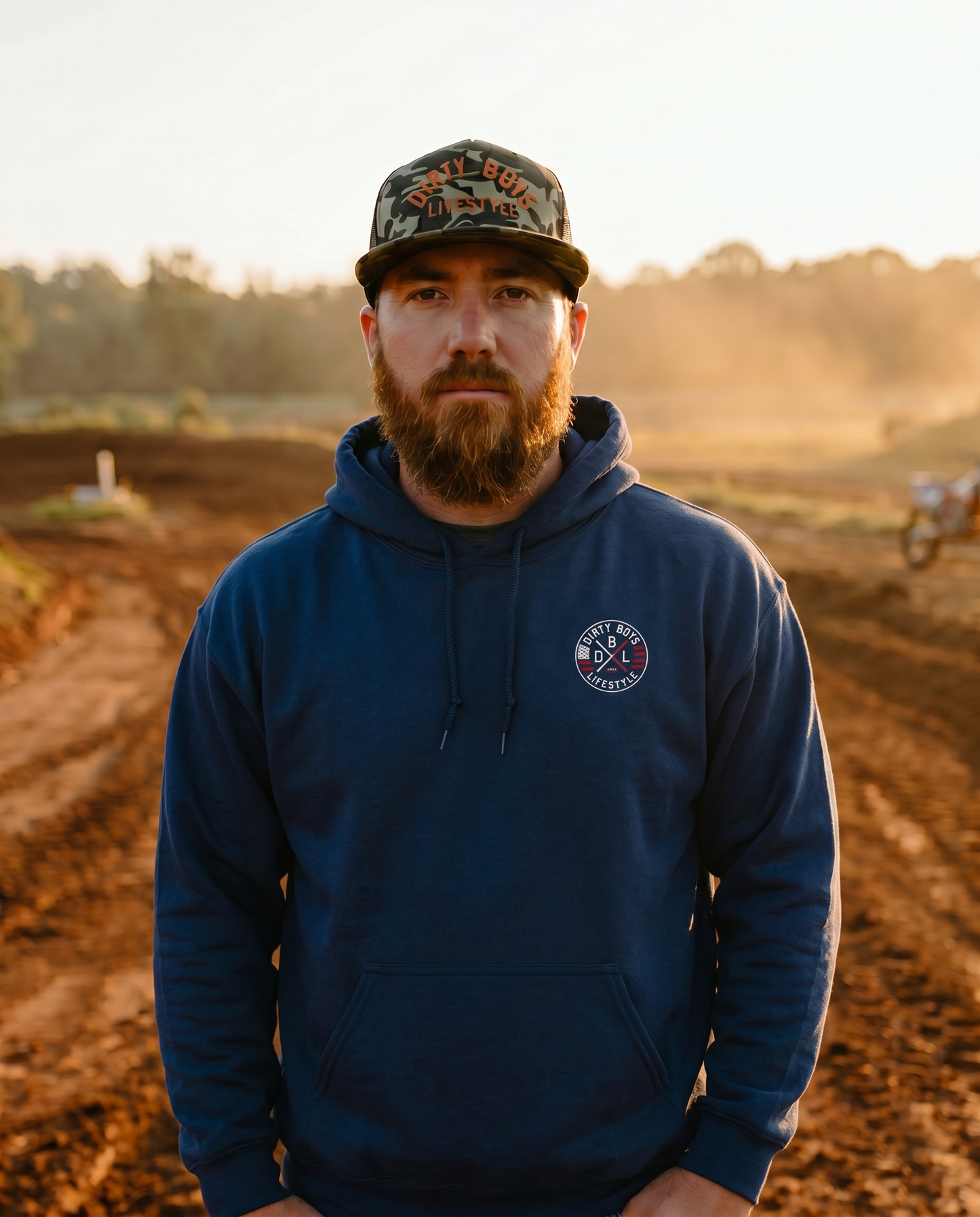 DBL Land of the Braap Adult Hoodie | Motocross Dirt Bike Sweatshirt